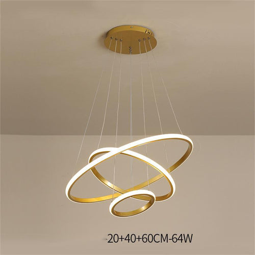Modern Smart LED Iron Chandelier – Bluetooth & App-Controlled Ceiling Light