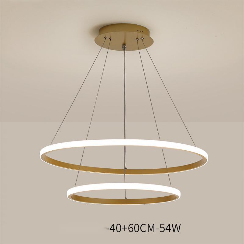 Modern Smart LED Iron Chandelier – Bluetooth & App-Controlled Ceiling Light