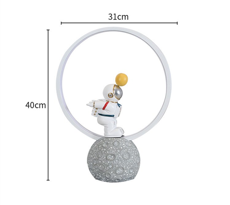 Astronaut Night Light Bedroom Table Lamp Astronaut Bedside Table Lamp - Image 4