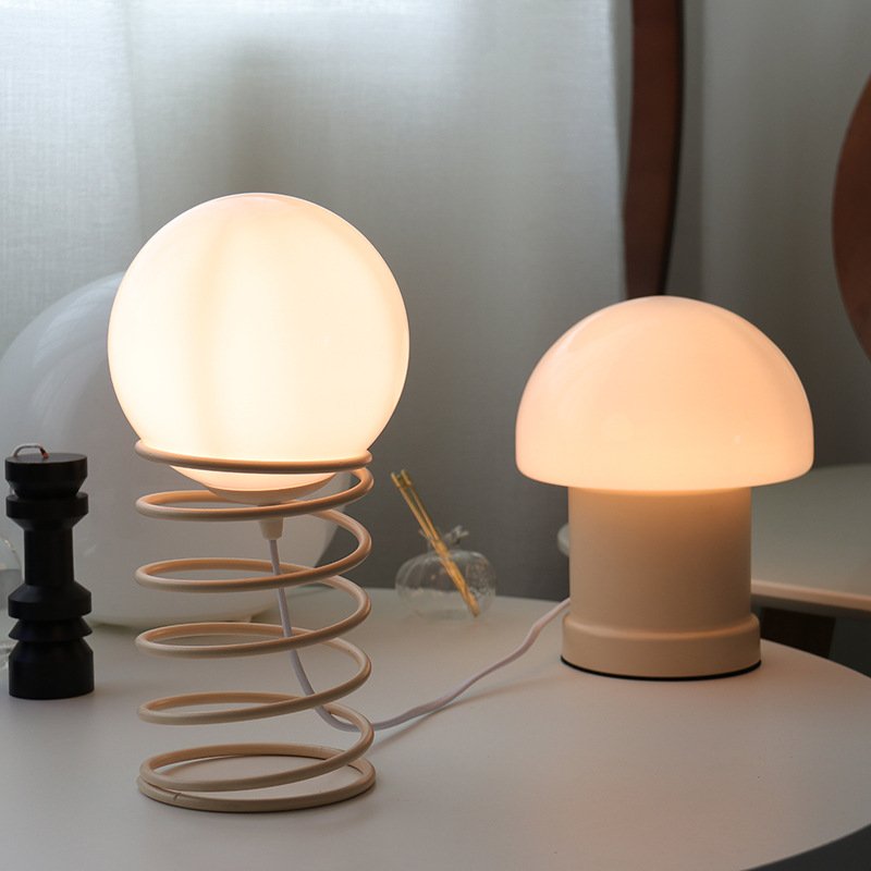 Decorative Table Lamp Metal Wrought Iron Table Lamp Bedroom Bedside - Image 5