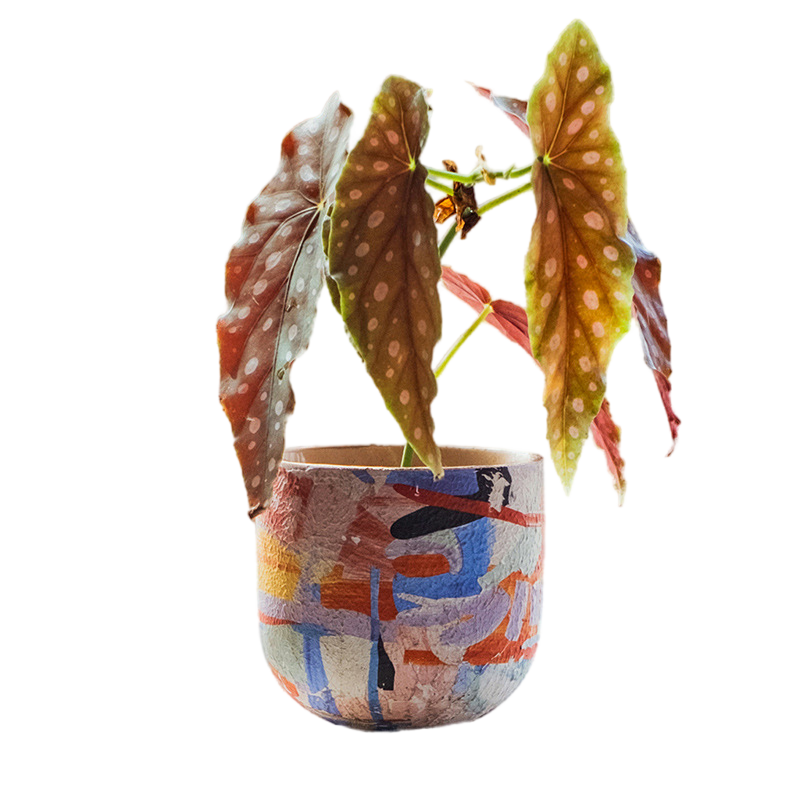 Modern Sculptural Ceramic Planter - Image 3