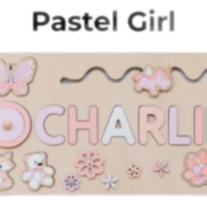 Personalized Baby Name Wooden Puzzle Toy