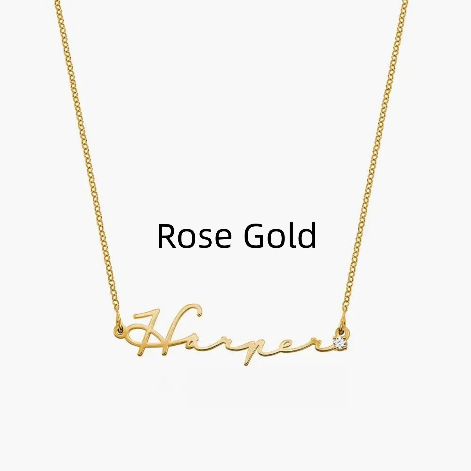 Stainless Steel Personalized Name Necklace - Image 4