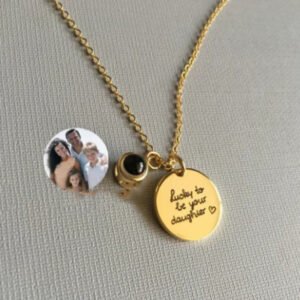 Personalized Projection Photo Necklace