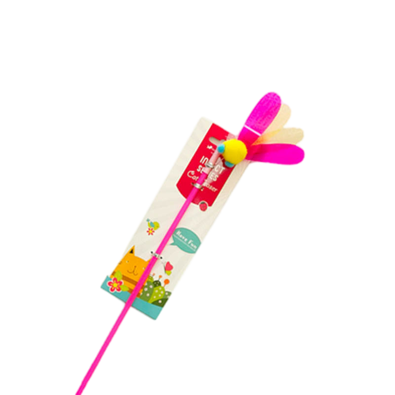 Funny Cat Rod Funny Cat Rod Cat Interactive Toy Cat Toy - Image 2