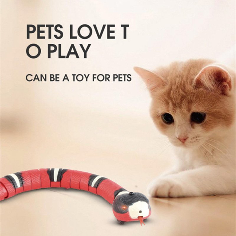Electric Interactive Snake Cat Toy - Image 2