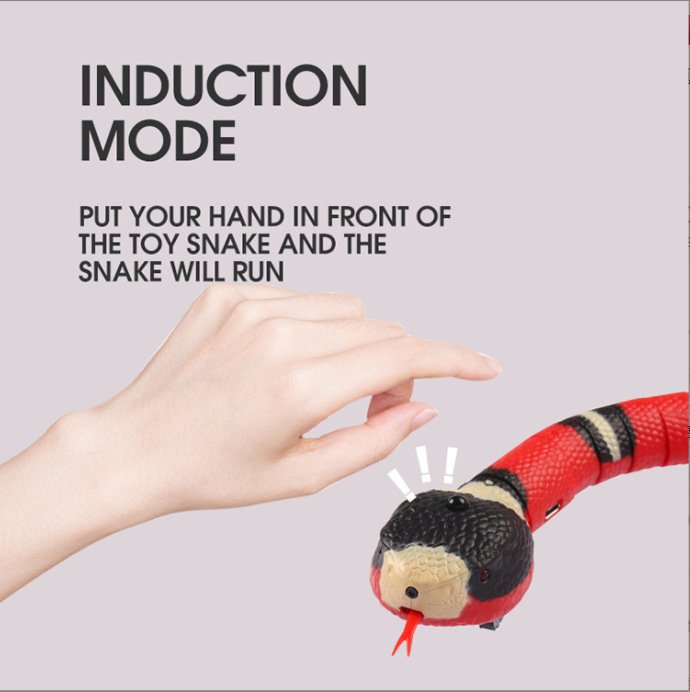 Electric Interactive Snake Cat Toy - Image 3