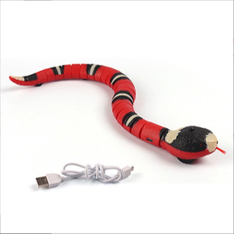 Electric Interactive Snake Cat Toy - Image 4