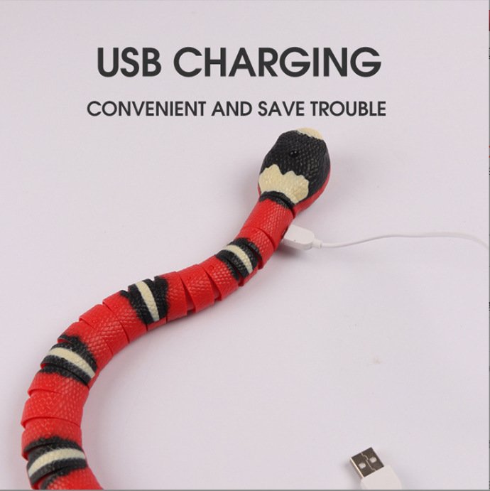 Electric Interactive Snake Cat Toy - Image 5