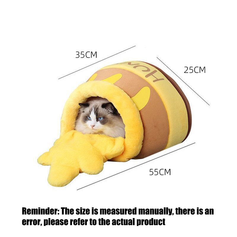 Honey Pot Cat Cave Bed - Image 2