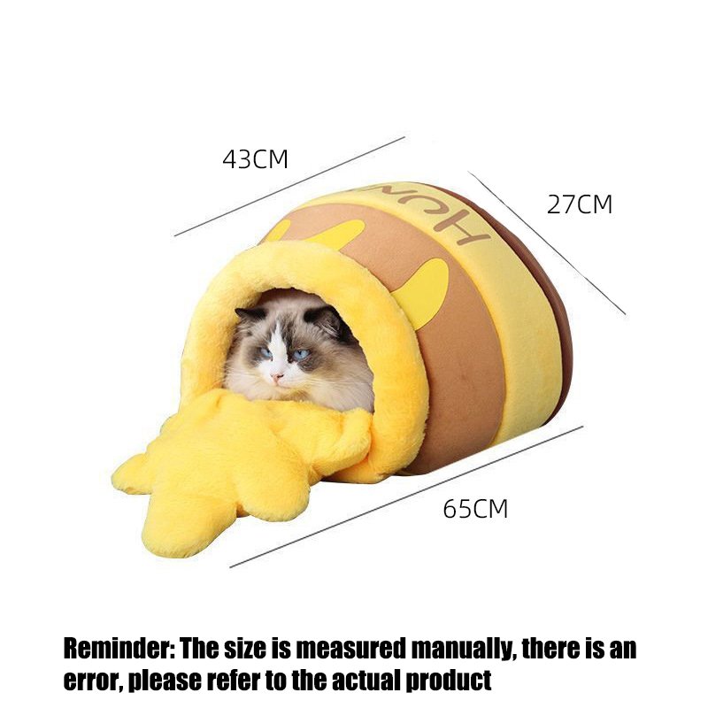 Honey Pot Cat Cave Bed - Image 4
