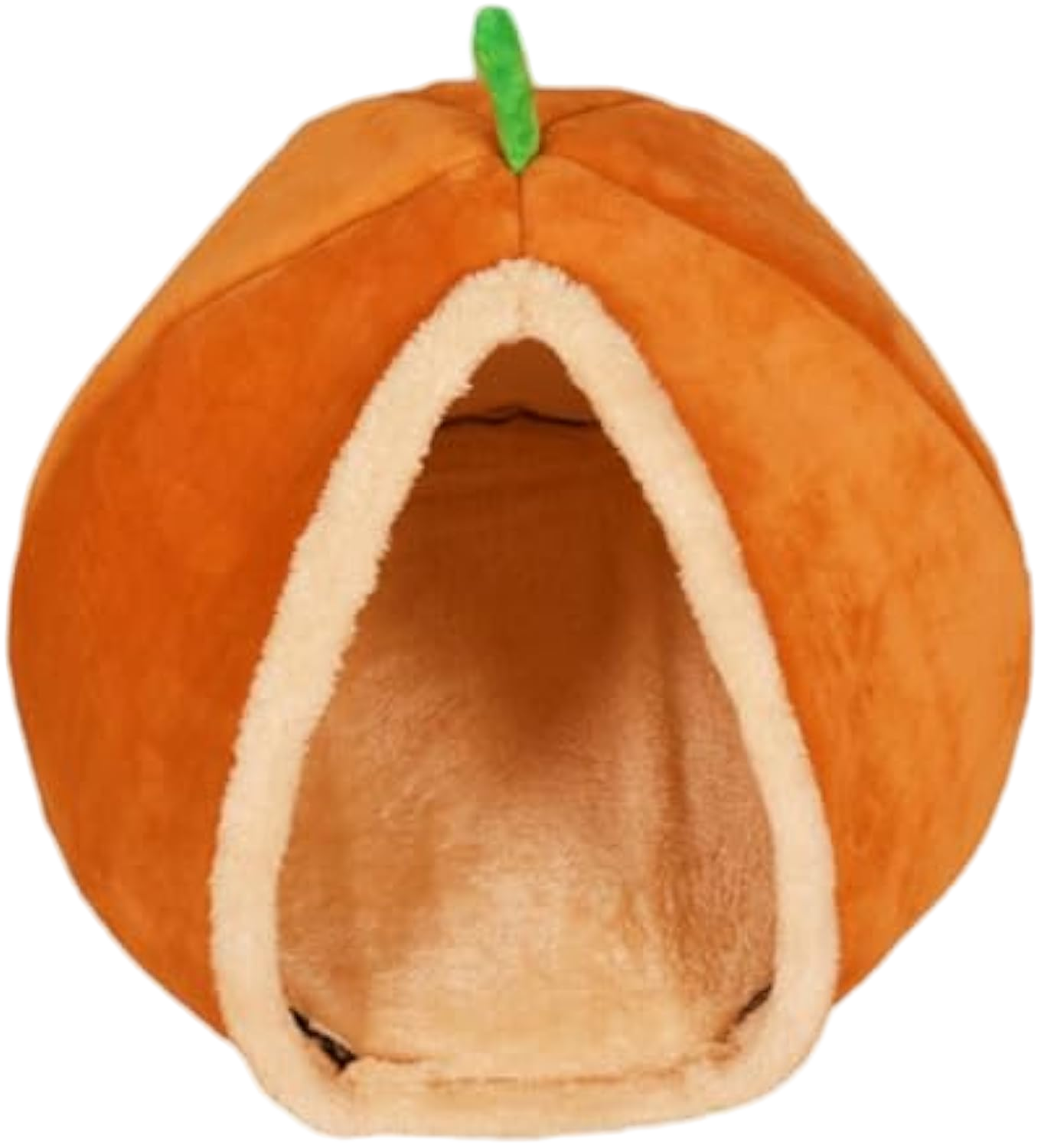 Cat House Dog Cat Bed Pumpkin Sleeping Cozy Snooze Furniture Semi Enclosed Pet Cat Nest Cat Bed Cave For Puppy Dog - Image 2