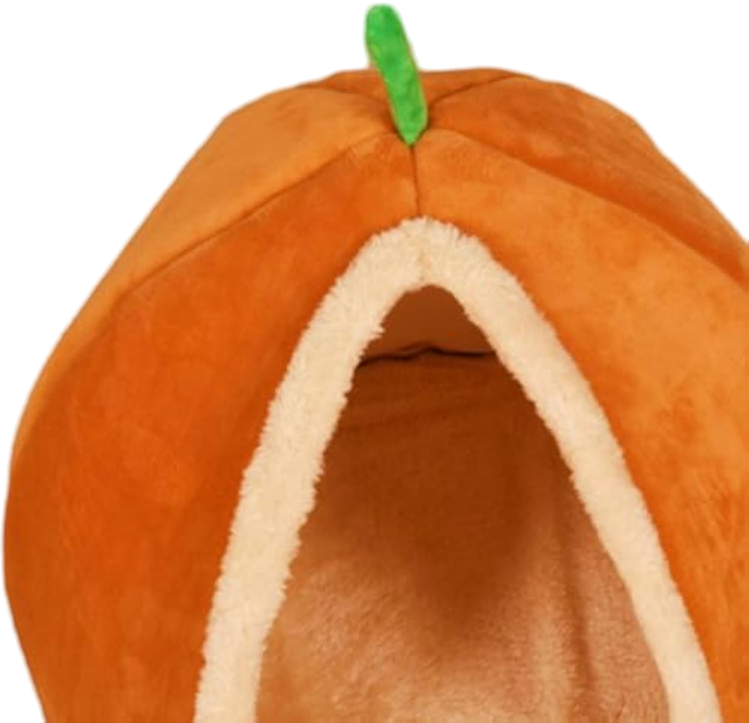 Cat House Dog Cat Bed Pumpkin Sleeping Cozy Snooze Furniture Semi Enclosed Pet Cat Nest Cat Bed Cave For Puppy Dog - Image 3