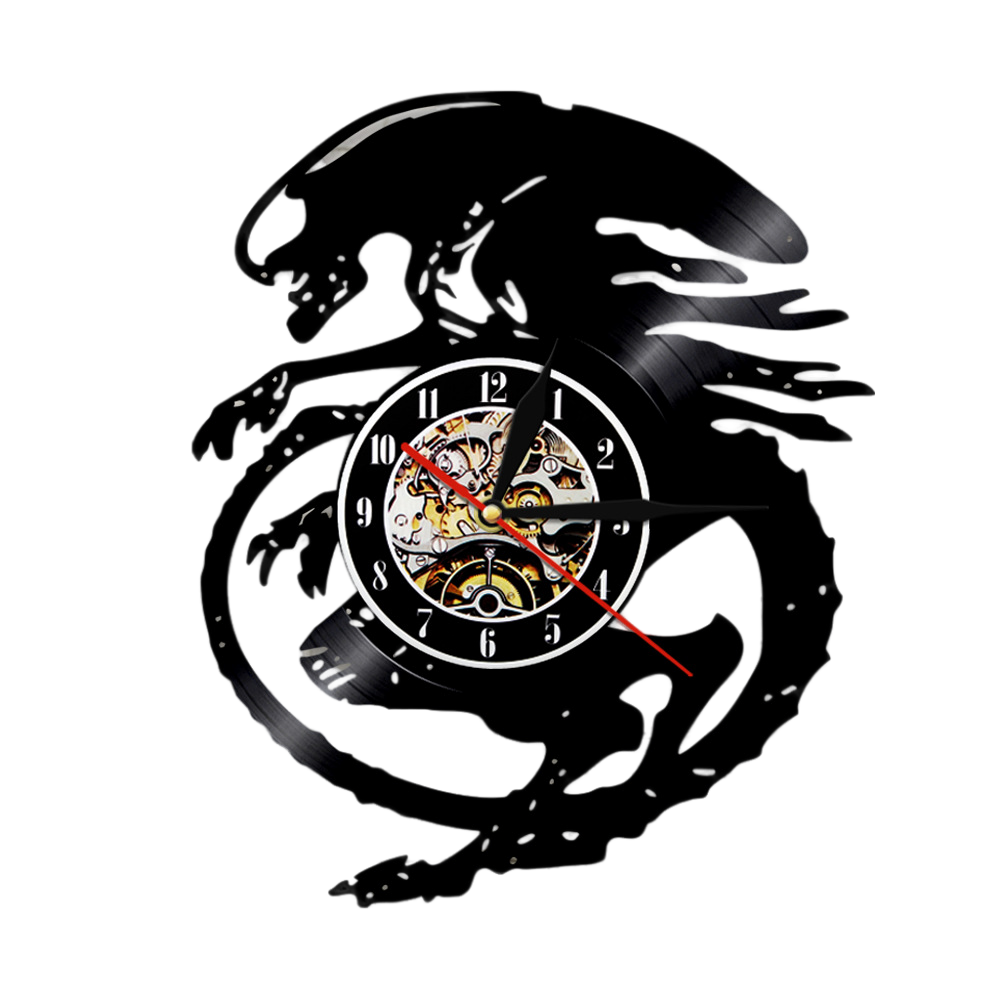 Retro Vinyl Record-Style Wall Clock - Image 2