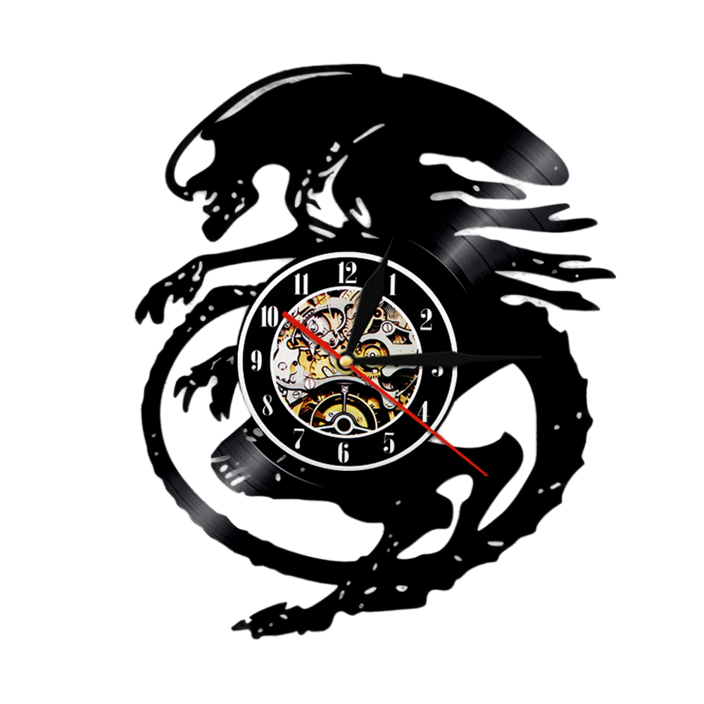 Retro Vinyl Record-Style Wall Clock - Image 3
