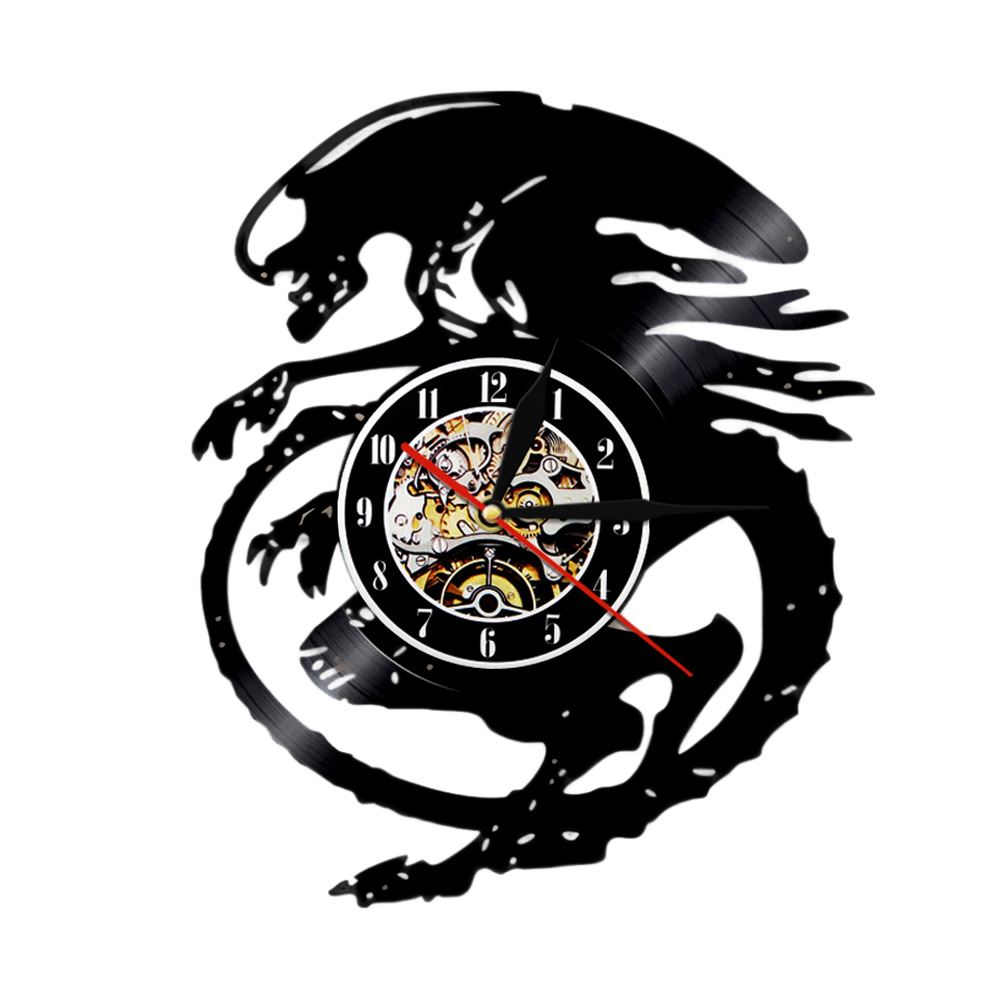Retro Vinyl Record-Style Wall Clock - Image 4