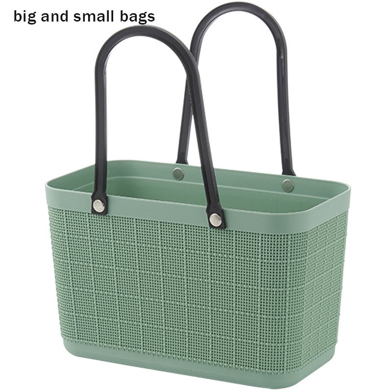 Plastic Storage Shopping Basket Picnic Basket - Image 4