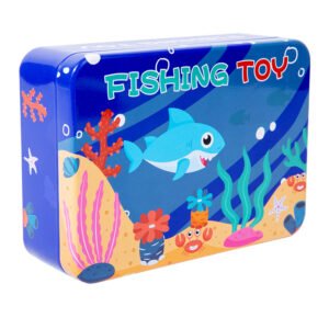 Magnetic Wooden Fishing Game for Kids