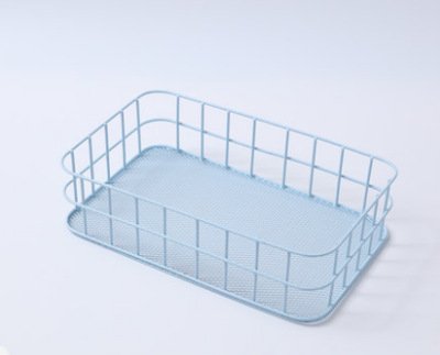Creative Wrought Iron Ornaments Storage Basket Storage Basket Household Cleaning Debris Cosmetic Storage Basket - Image 3