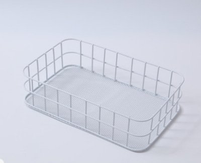 Creative Wrought Iron Ornaments Storage Basket Storage Basket Household Cleaning Debris Cosmetic Storage Basket - Image 4