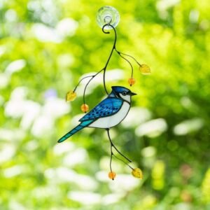 Handmade Metal Bird Wall Art Wind Chime
