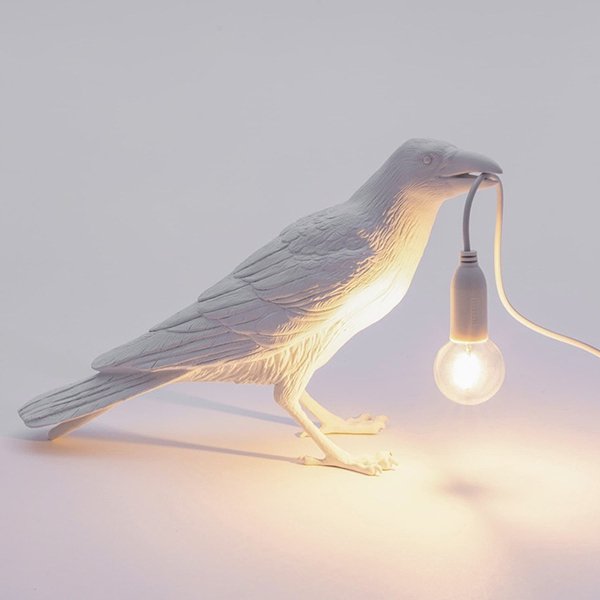 Bird Table Lamp Auspicious Bird Table Lamp Animal Shape Bird Wall Lamp - Image 3