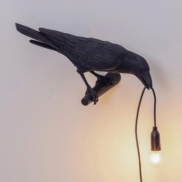 Bird Table Lamp Auspicious Bird Table Lamp Animal Shape Bird Wall Lamp - Image 5