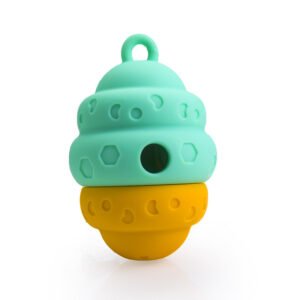 Honeycomb Treat-Dispensing Dog Chew Toy