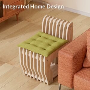 Wooden Cat Tree Chair Bed