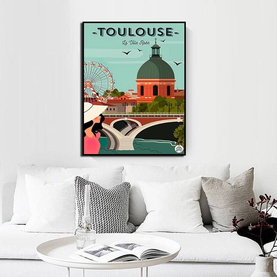 Minimalist Poster HD Print Wall Art Picture Canvas Home Decor - Image 2
